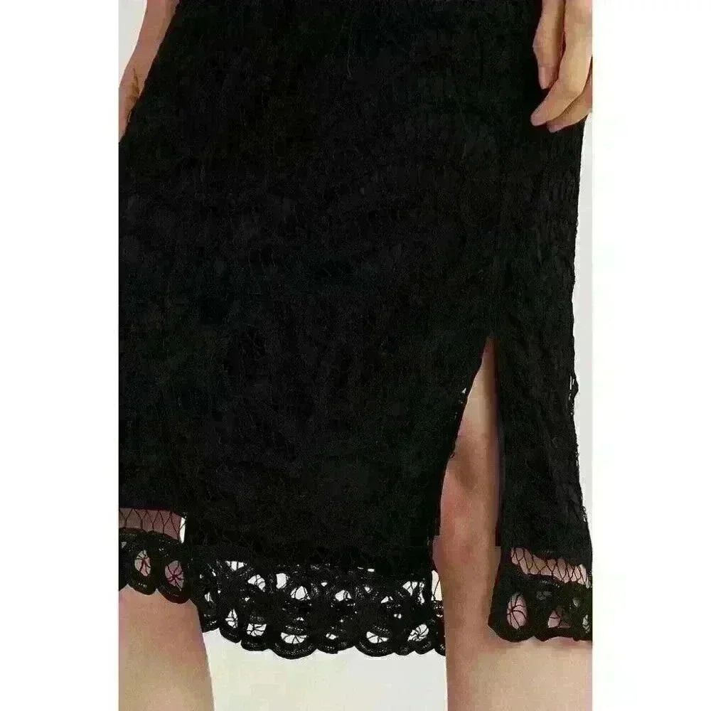 NEW! Lauren Ralph Lauren Women's 10 Battenburg Lace Dress NWT $245 - Picture 5 of 5